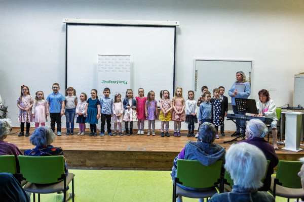 Děti z MŠ Jizerská v Českých Budějovicích