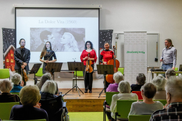 Ryo Quartett při vystoupení v Dobré Vodě