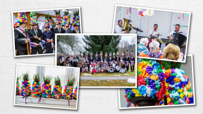 Střípky z masopustu v Chvalkově i Dobré Vodě