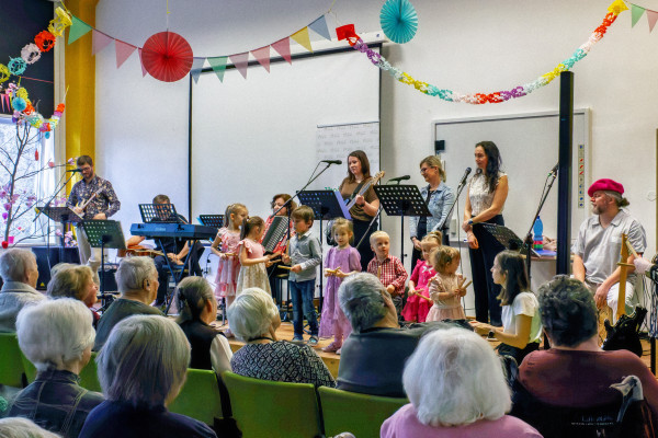 Děti a DDDV Band spolu na scéně