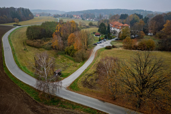 Letecký záběr domova