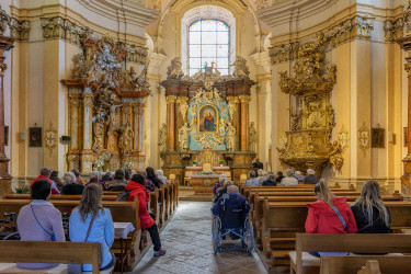 Návštěva kostela a fary (pracoviště Chvalkov)