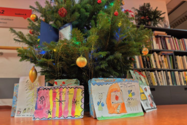 Děti ze školky potěšily naše seniory (pracoviště Dobrá Voda u...